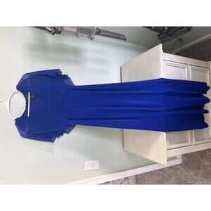 Alexa B Nites Royal Blue Evening Dress Size 6